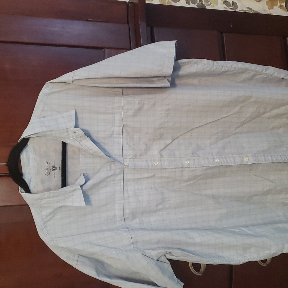 Mens 2XL short sleeve button down